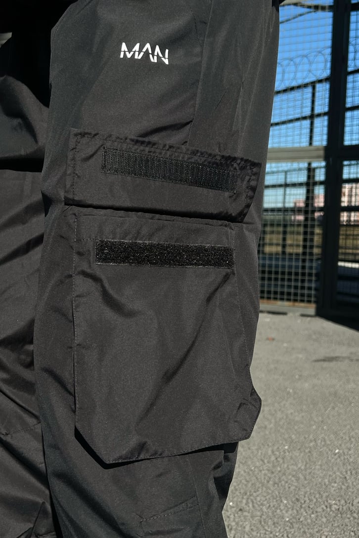 Man Cargo Pocket Baggy Pantolon