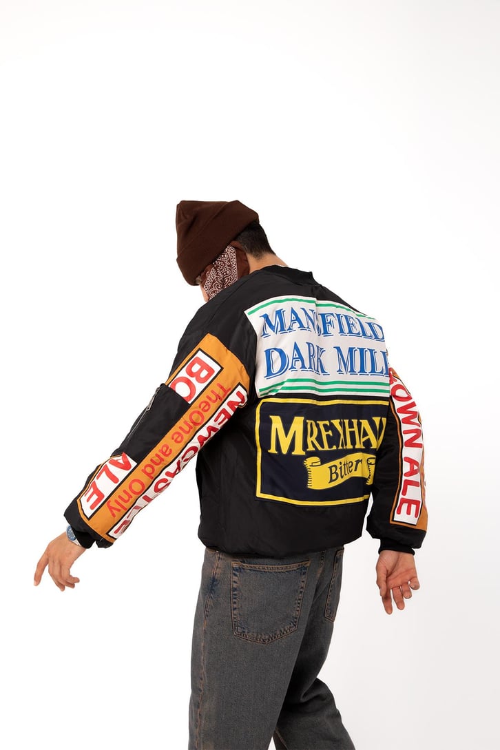 Mansfield Siyah Bomber Ceket