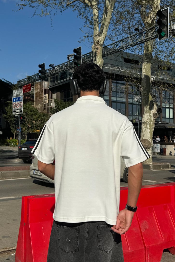 Matcha Story Baskılı Oversize Tişört