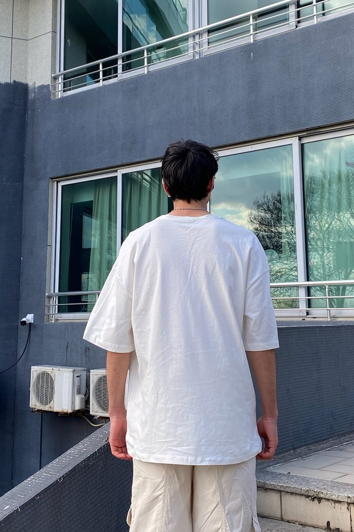 Meet in Hell Oversize Printed Tshirt