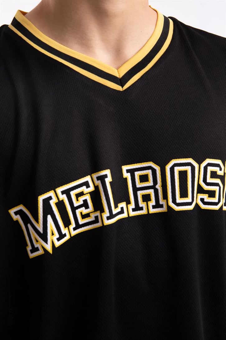 Melrose Baskılı Siyah Forma