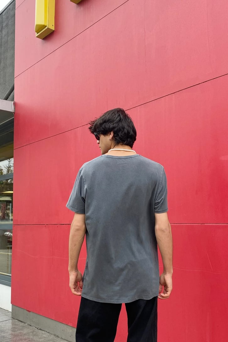 Metalica Acid Wash Oversize Tshirt