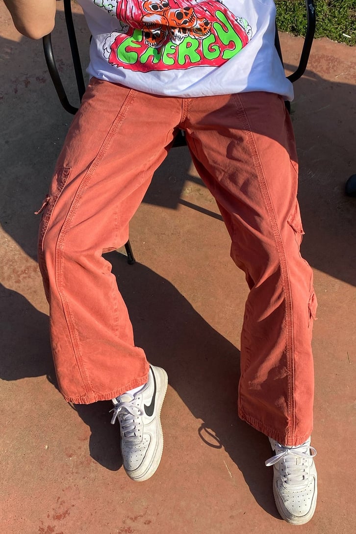 Mini Cep Extra Baggy Fit Kiremit Pants
