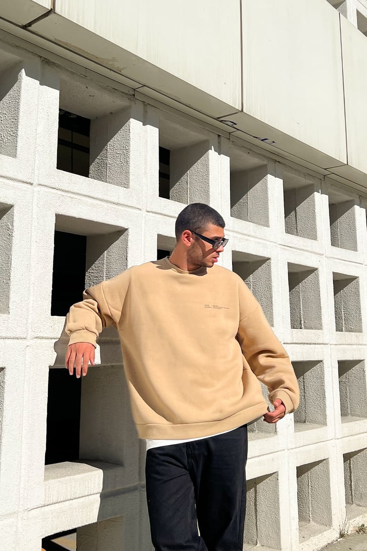 Mini Chest Logo Oversize Sweatshirt