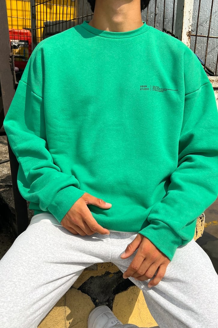Mini Chest Logo Oversize Sweatshirt