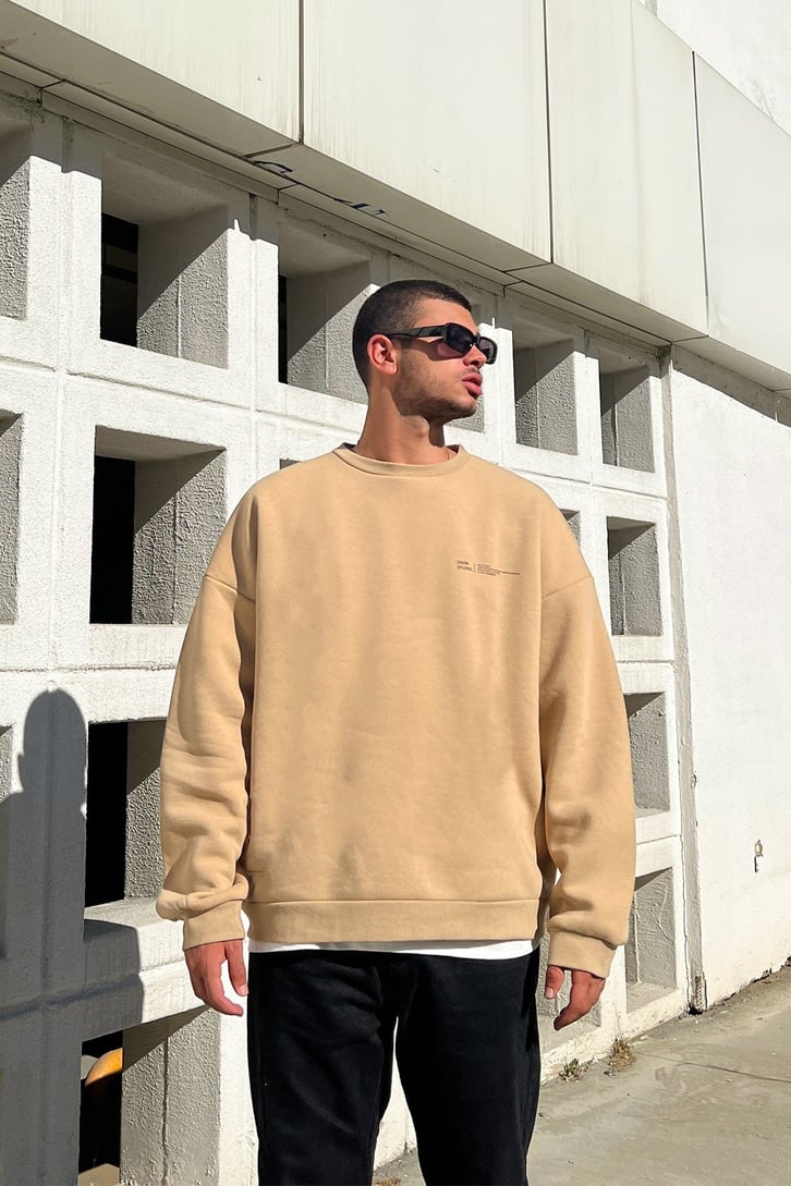 Mini Chest Logo Oversize Sweatshirt