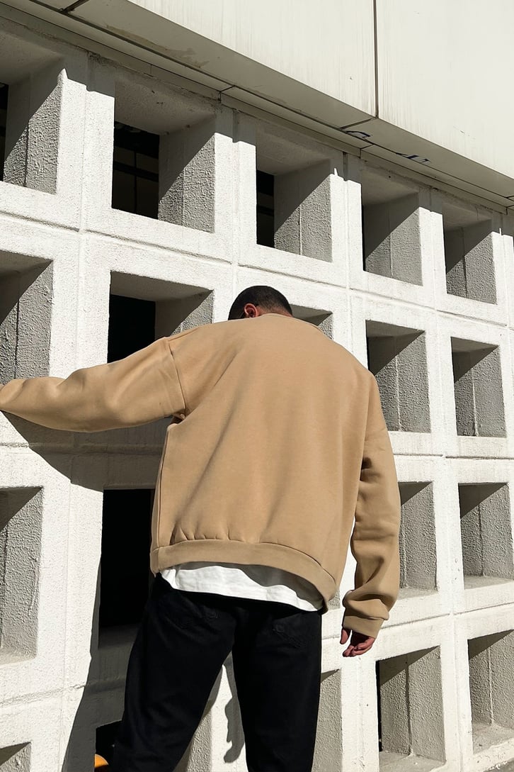 Mini Chest Logo Oversize Sweatshirt