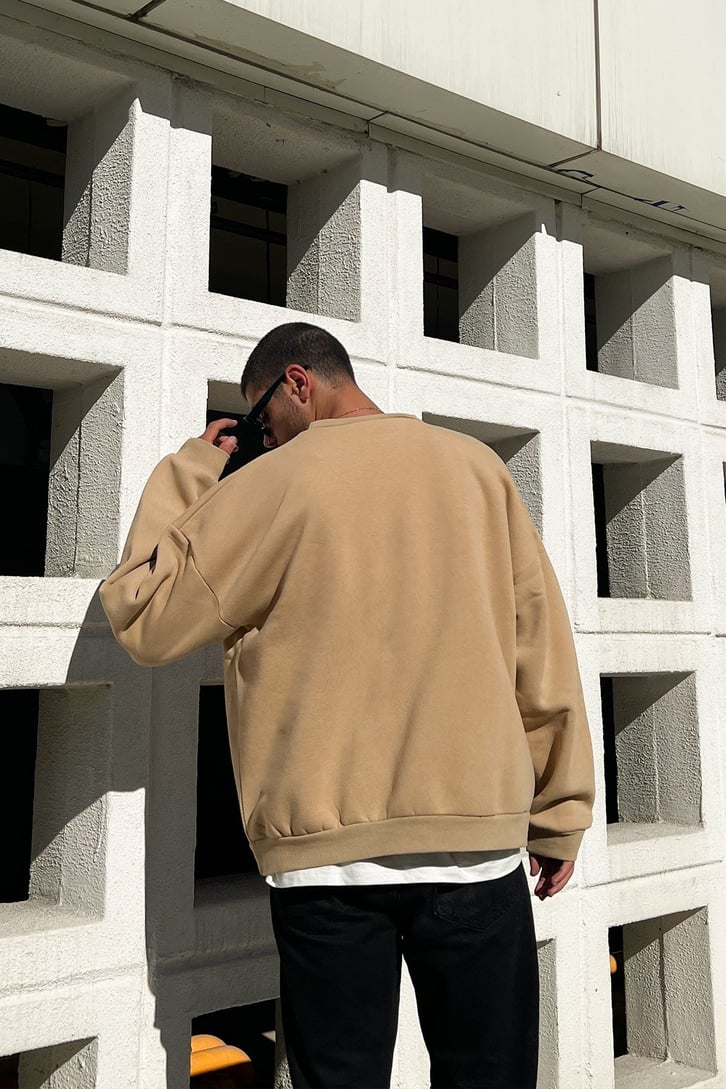 Mini Chest Logo Oversize Sweatshirt