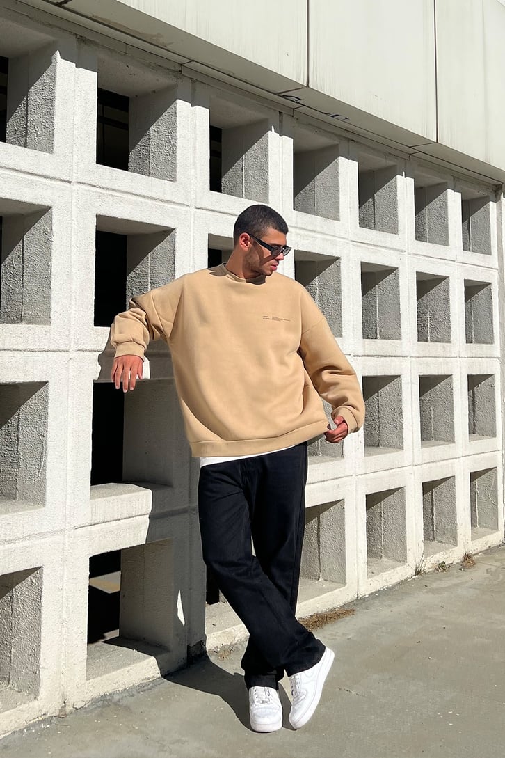 Mini Chest Logo Oversize Sweatshirt
