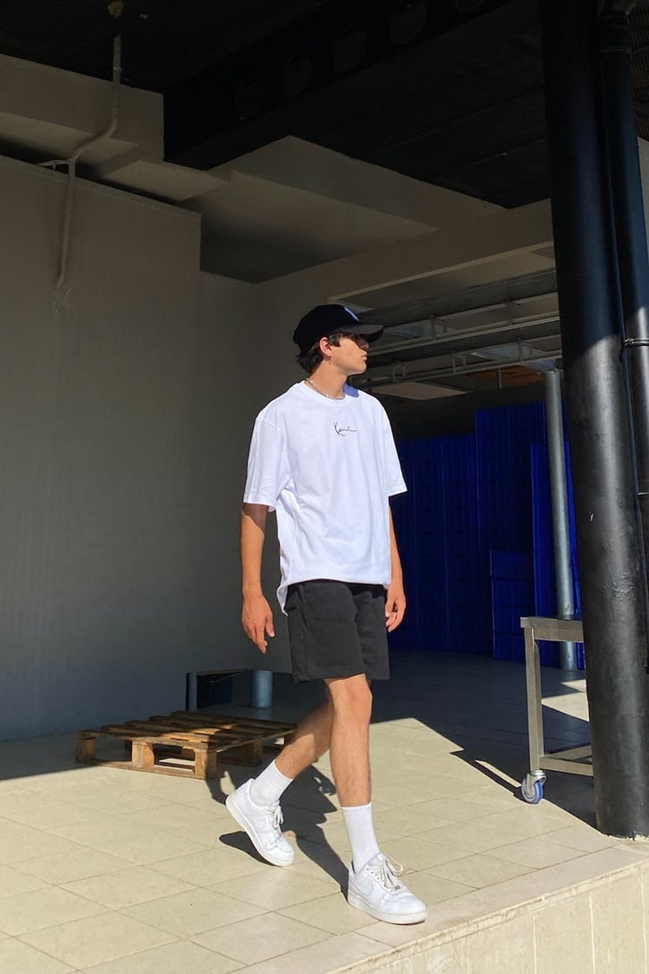 Mini Chest Nakışlı Oversize Tshirt