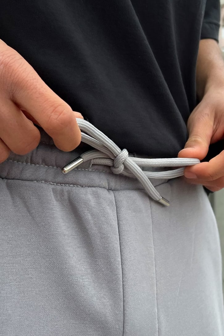 Minimal X Baskılı Jogger Fit Eşofman