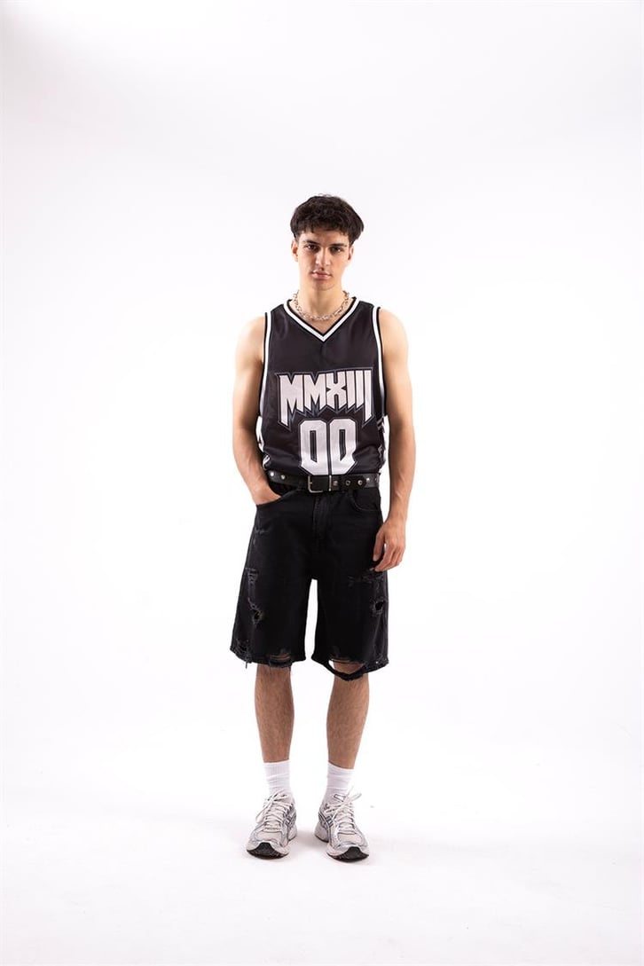 MMXIII 00 Baskılı Siyah Forma