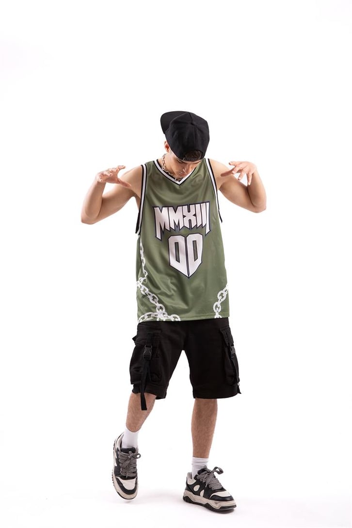 MMXIII 00 Baskılı Yeşil Forma