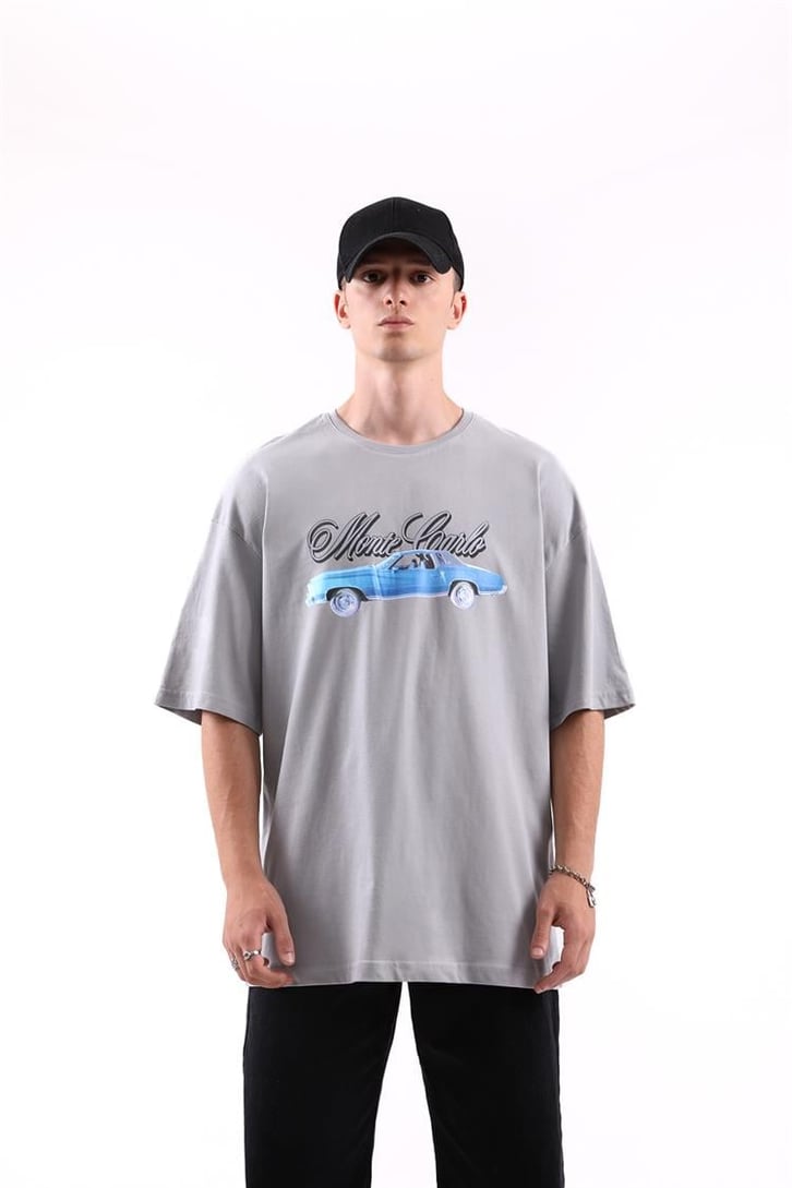 Monte Carlo Baskılı Tshirt