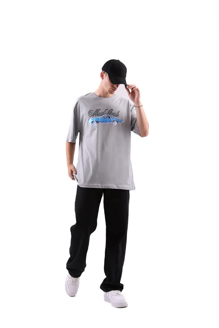 Monte Carlo Baskılı Tshirt