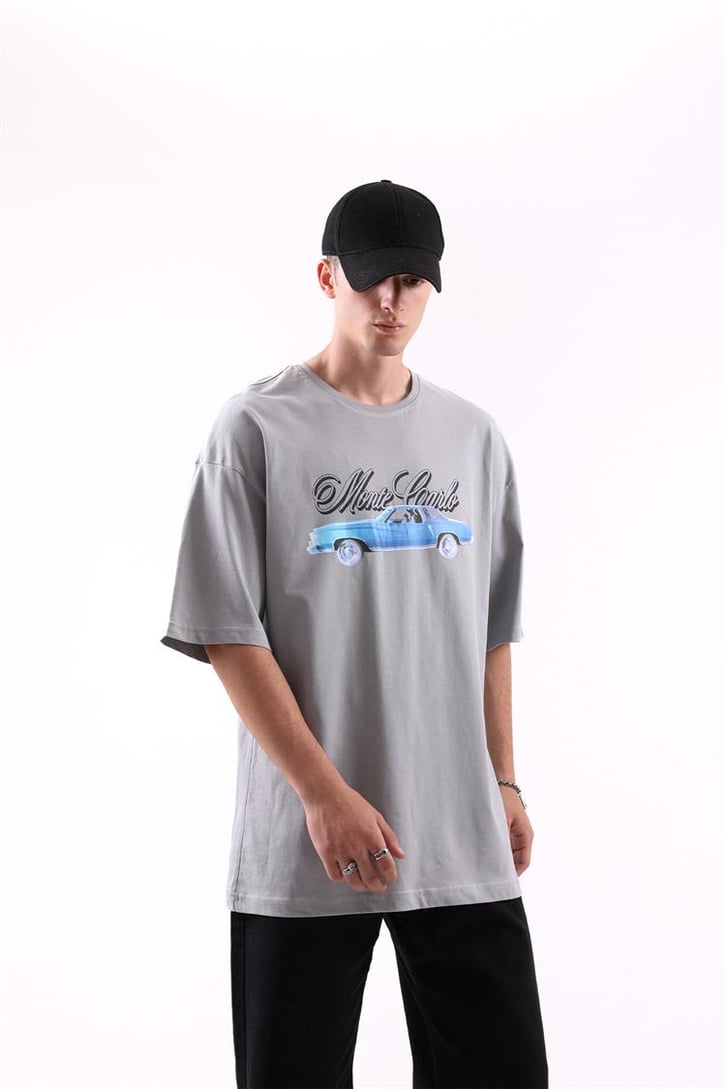Monte Carlo Baskılı Tshirt
