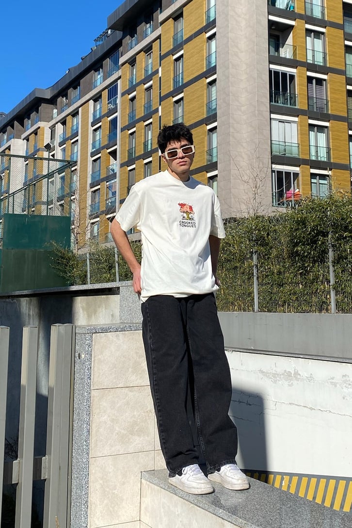 Monument Tree Oversize Printed Tee