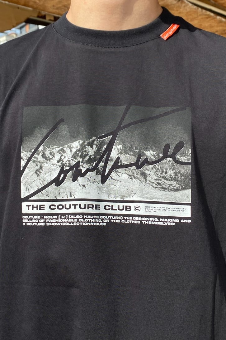 Mountain Printed Oversize Tshirt
