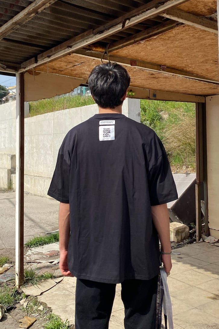 Mountain Printed Oversize Tshirt