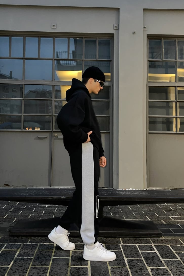 Mrdt Parçalı Jogger Fit Eşofman Altı