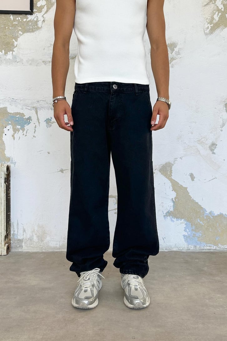 Multiple Pocket Baggy Jean