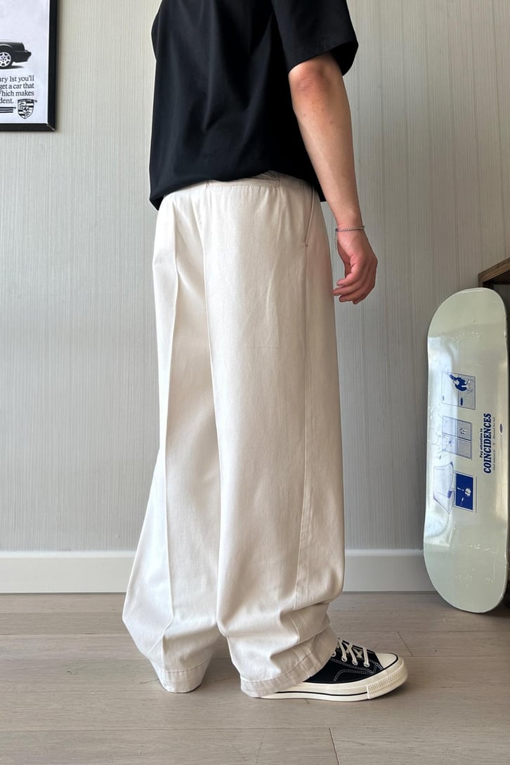 Muse Tek Pileli Baggy Jean