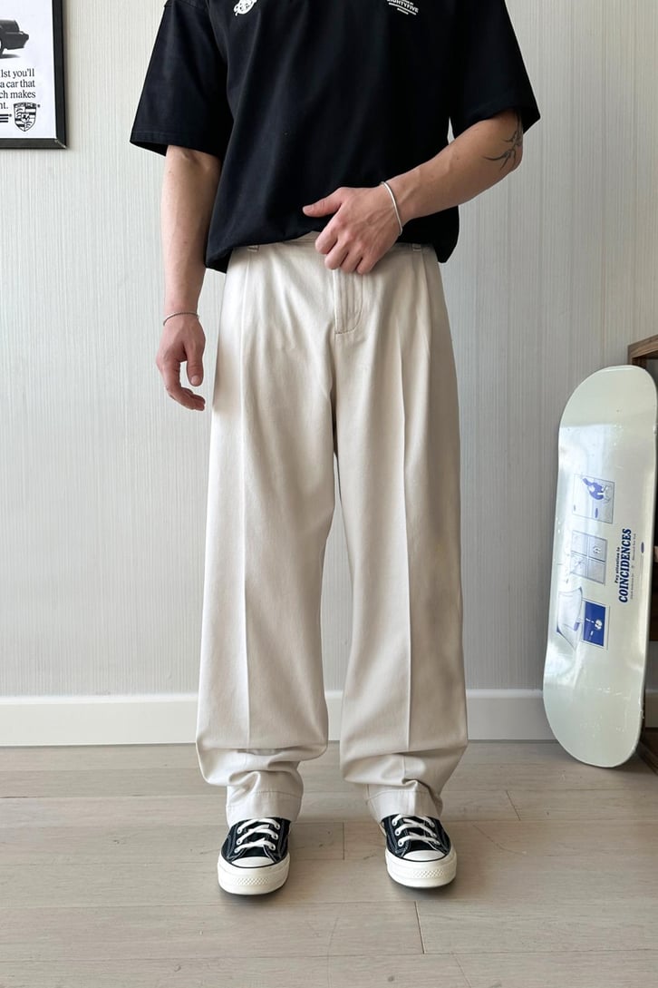 Muse Tek Pileli Baggy Jean