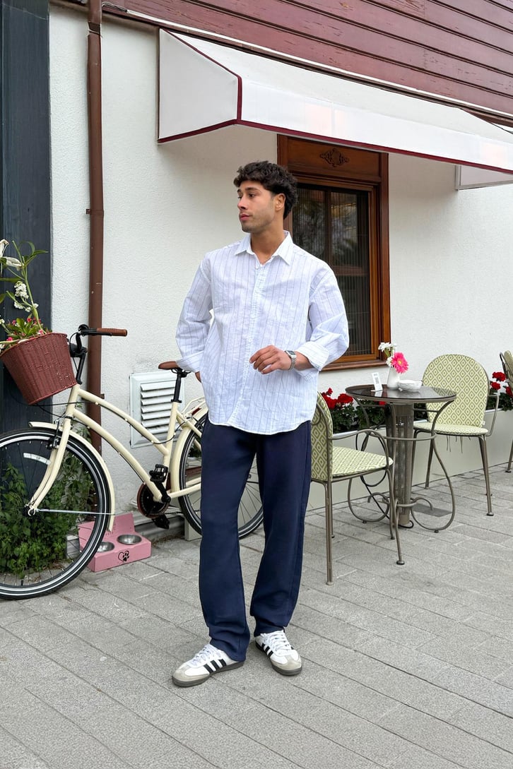 Müslin Kumaş Baggy Pantalon