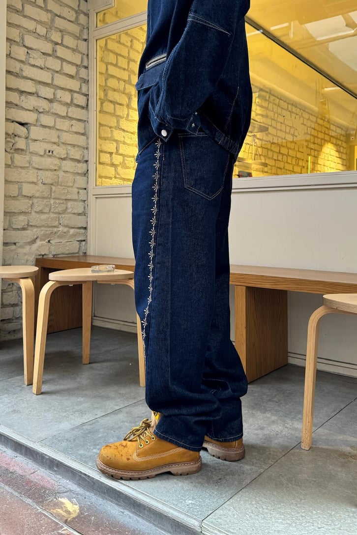 Nakış Detay Regular Jean