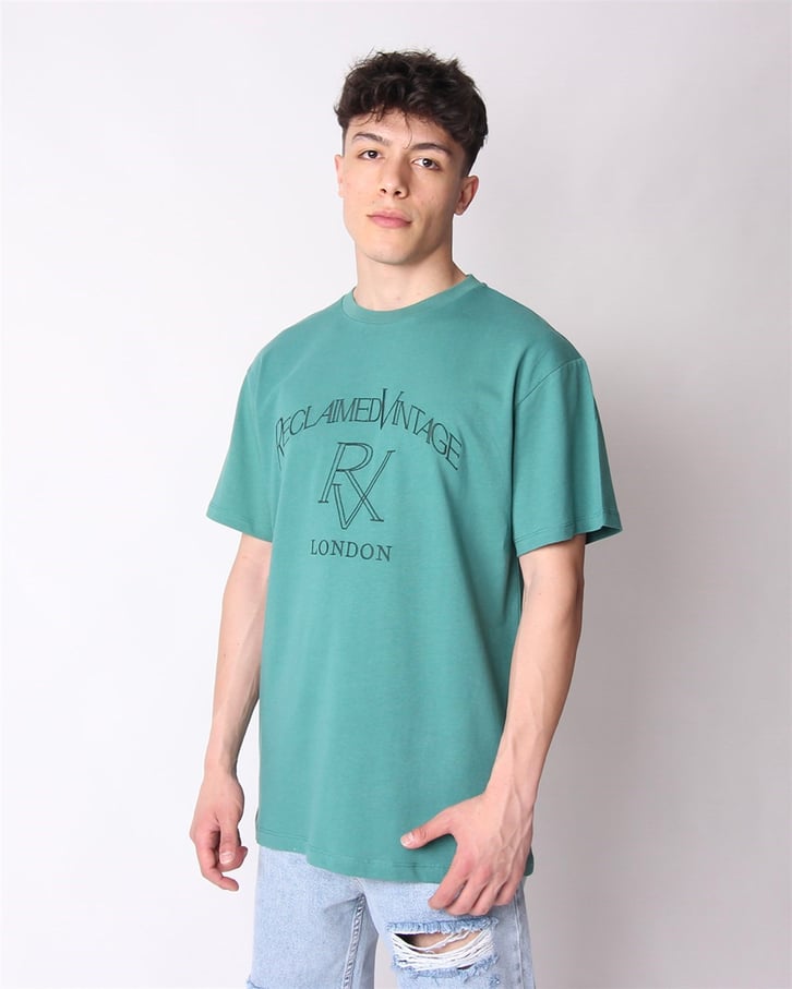 NAKIŞ İŞLEMELİ OVERSIZE TSHIRT