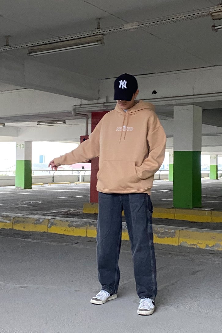 NARUTO EDITION ARKASI BASKILI OVERSIZE HOODIE