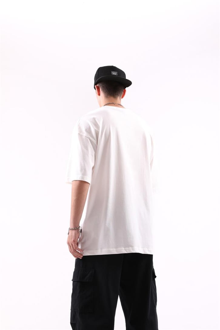 Nashville Drive Baskılı Oversize Tshirt