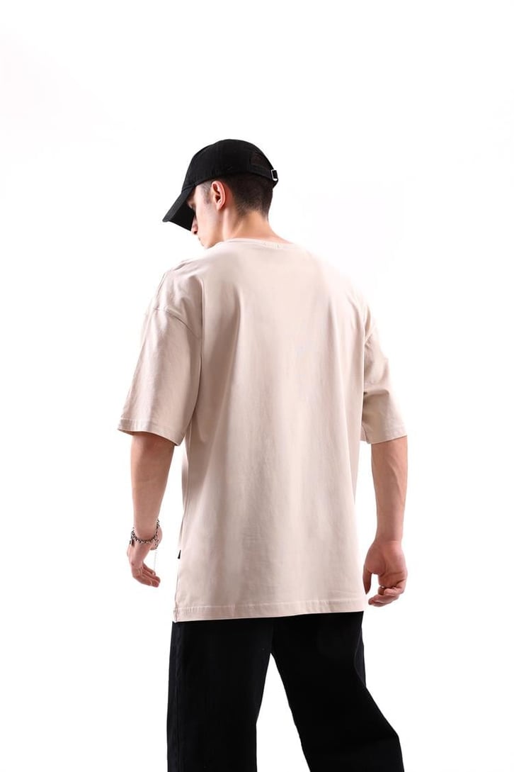 Nashville Drive Baskılı Oversize Tshirt