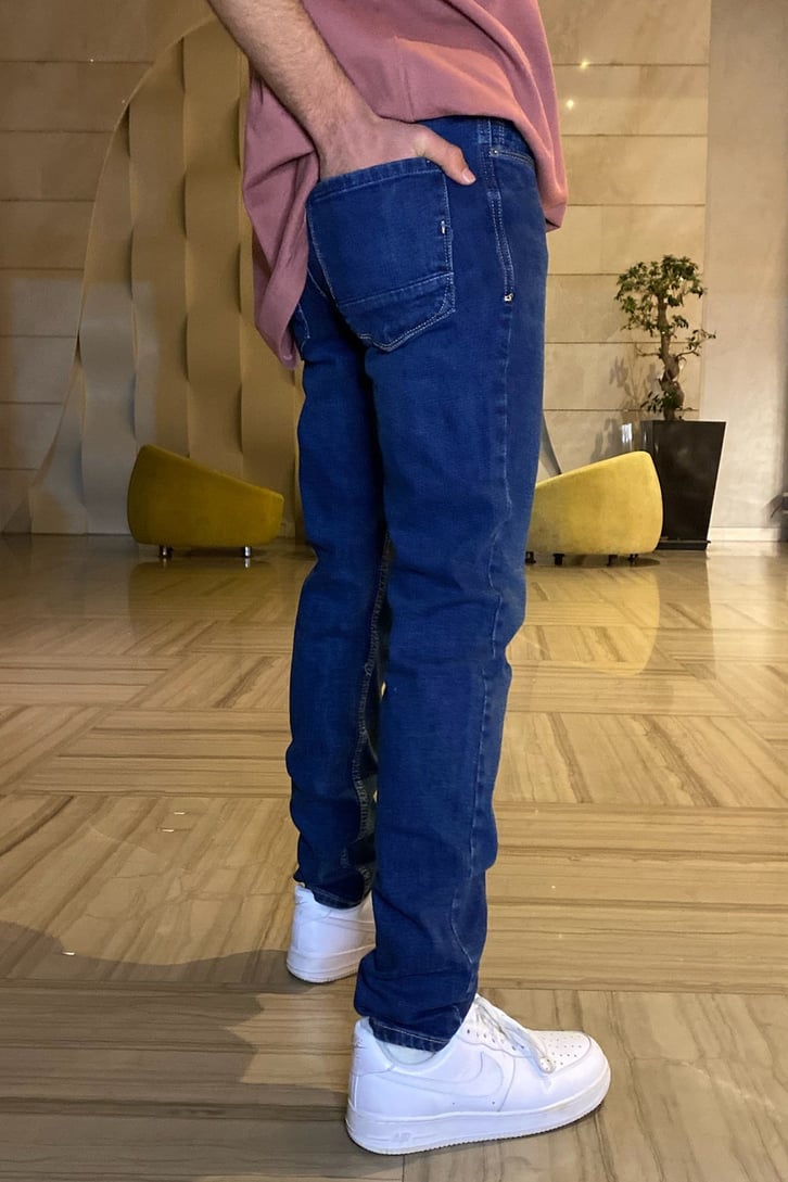 Navy Blue Basic Skinny Jean