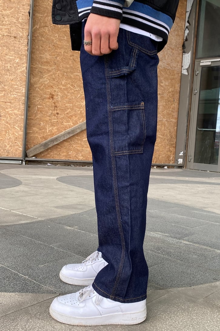 Navy Blue Carpenter Jean