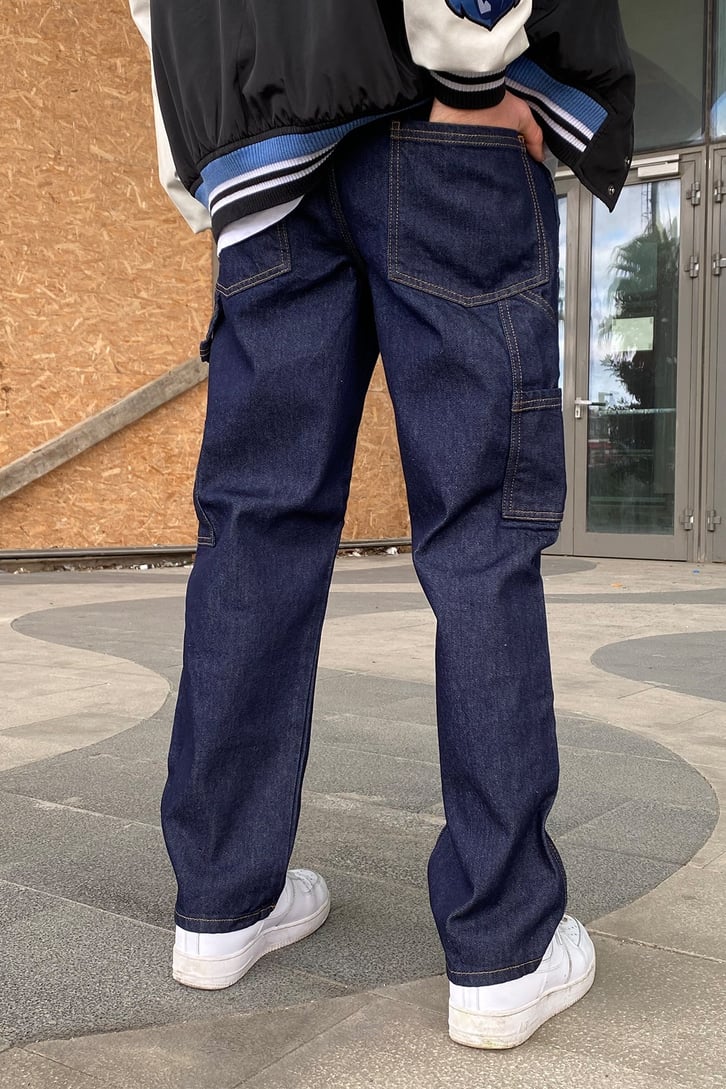 Navy Blue Carpenter Jean