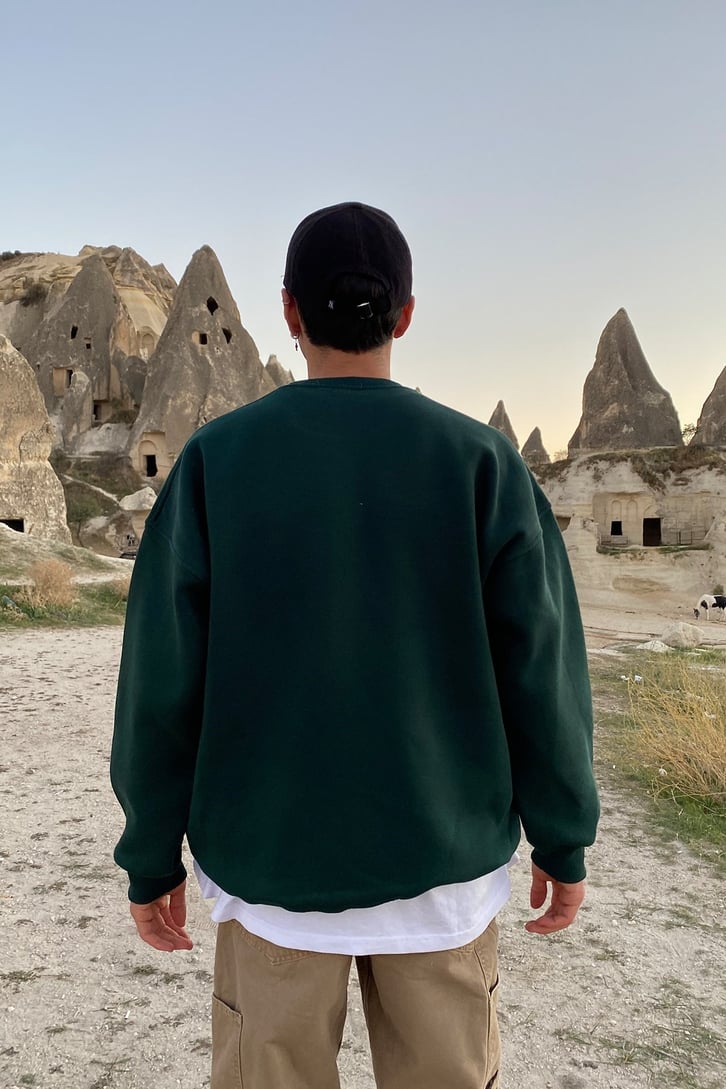 NEBRASKA BASKILI OVERSIZE SWEATSHIRT