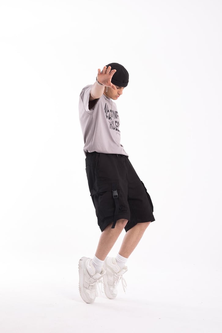Negative Rules Baskılı Oversize Tshirt