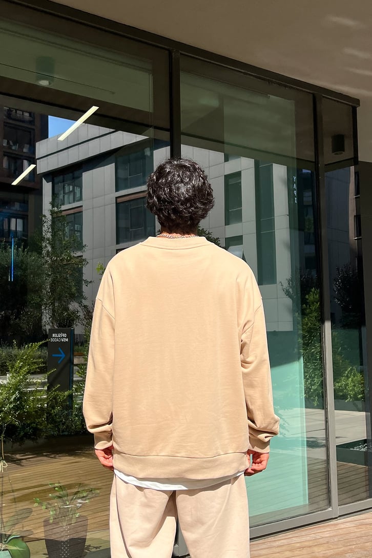 New Orleans Baskılı Sweatshirt