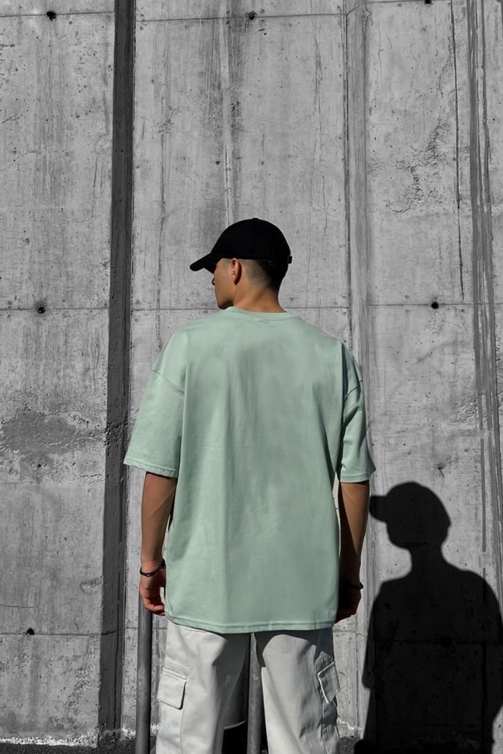 New Orleans Nakışlı Oversize Tshirt