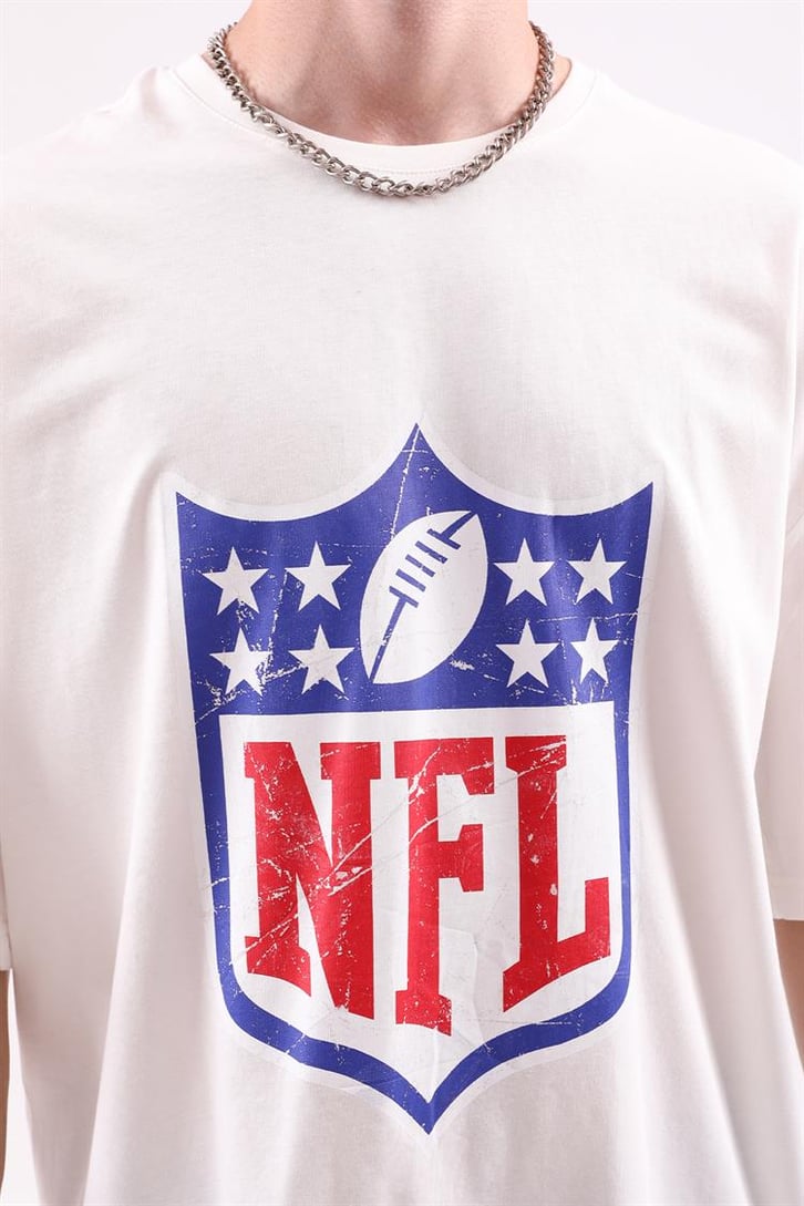 NFL Baskılı Oversize Tshirt