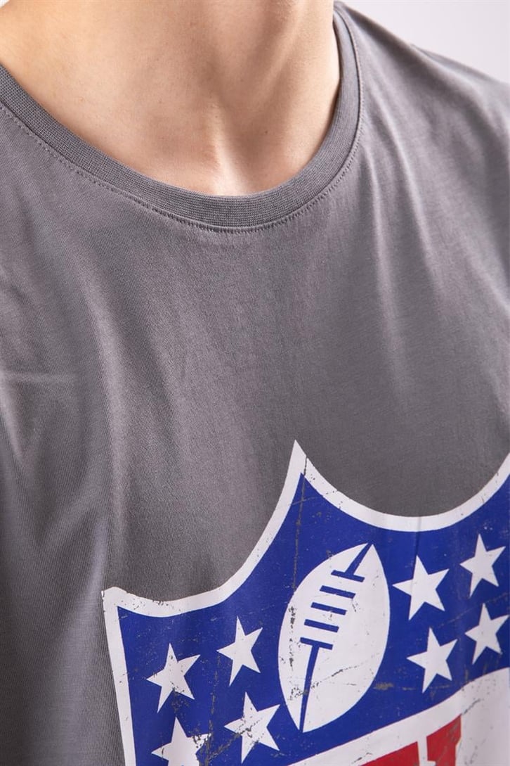 NFL Baskılı Oversize Tshirt