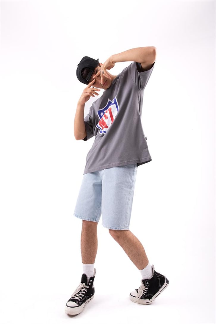 NFL Baskılı Oversize Tshirt