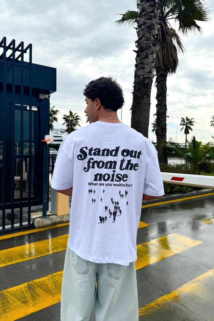 Noise Baskılı Tişört