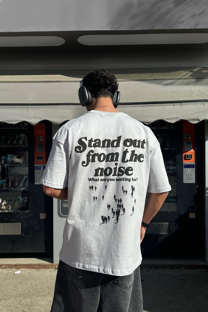 Noise Baskılı Tişört