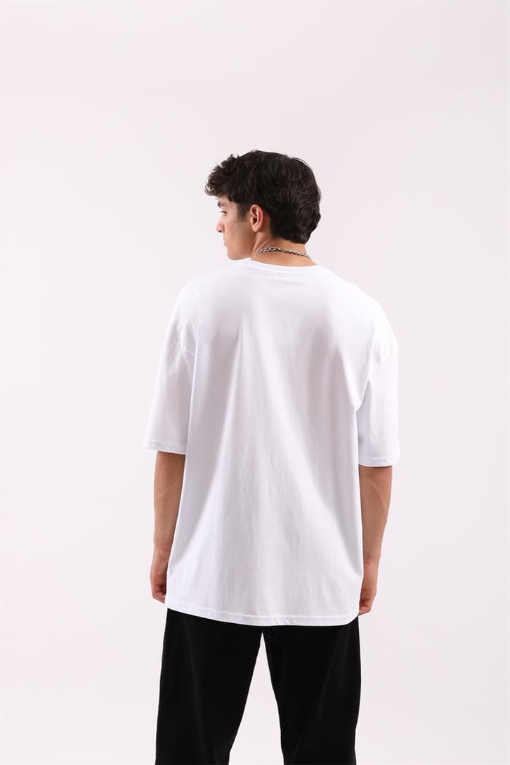 Oakland Baskılı Oversize Tshirt
