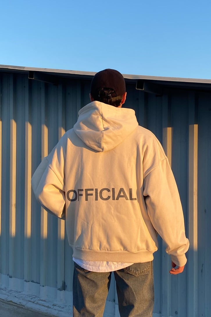 OFCL BASKILI FERMUARLI HOODIE
