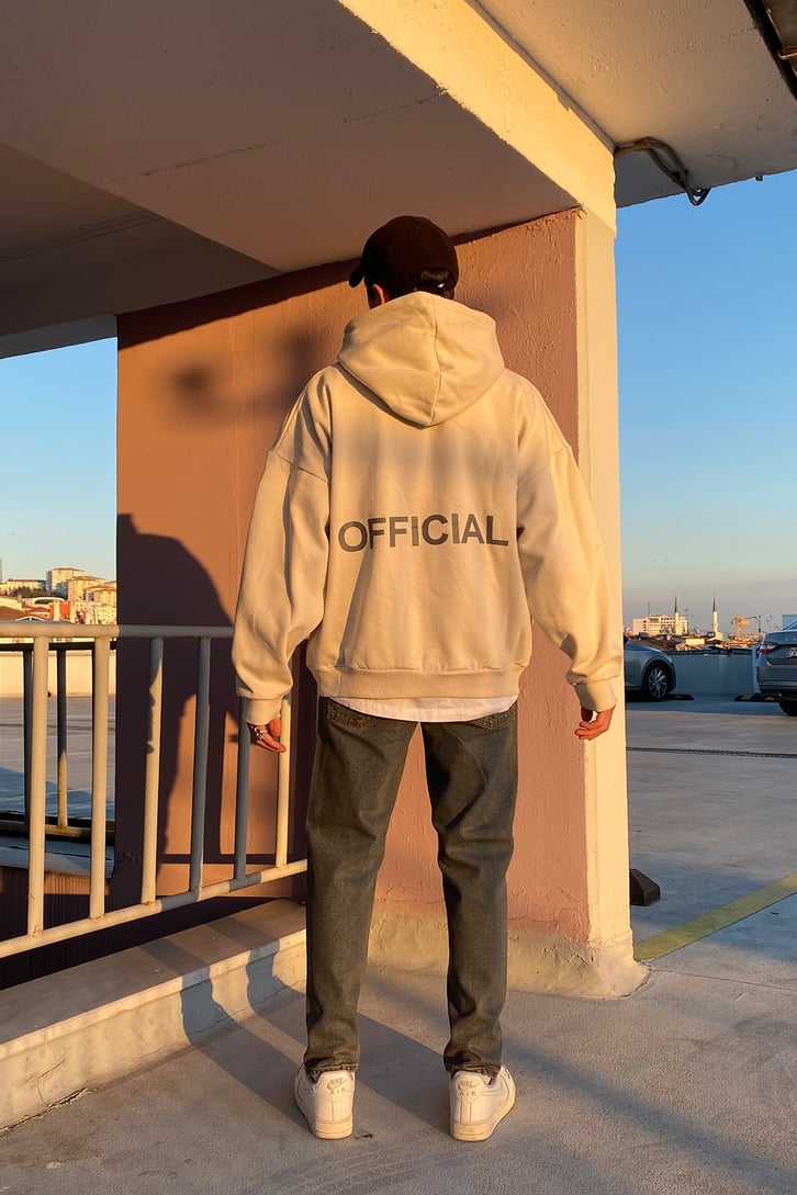 OFCL BASKILI FERMUARLI HOODIE