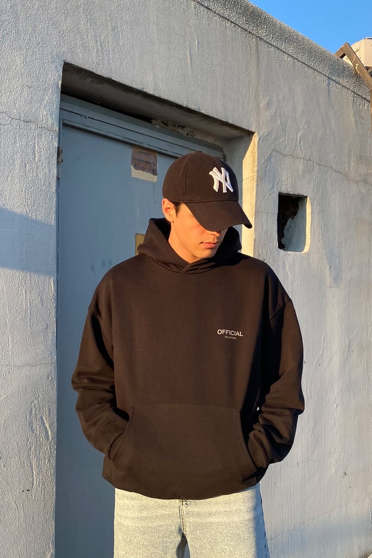 OFCL BASKILI FERMUARLI HOODIE