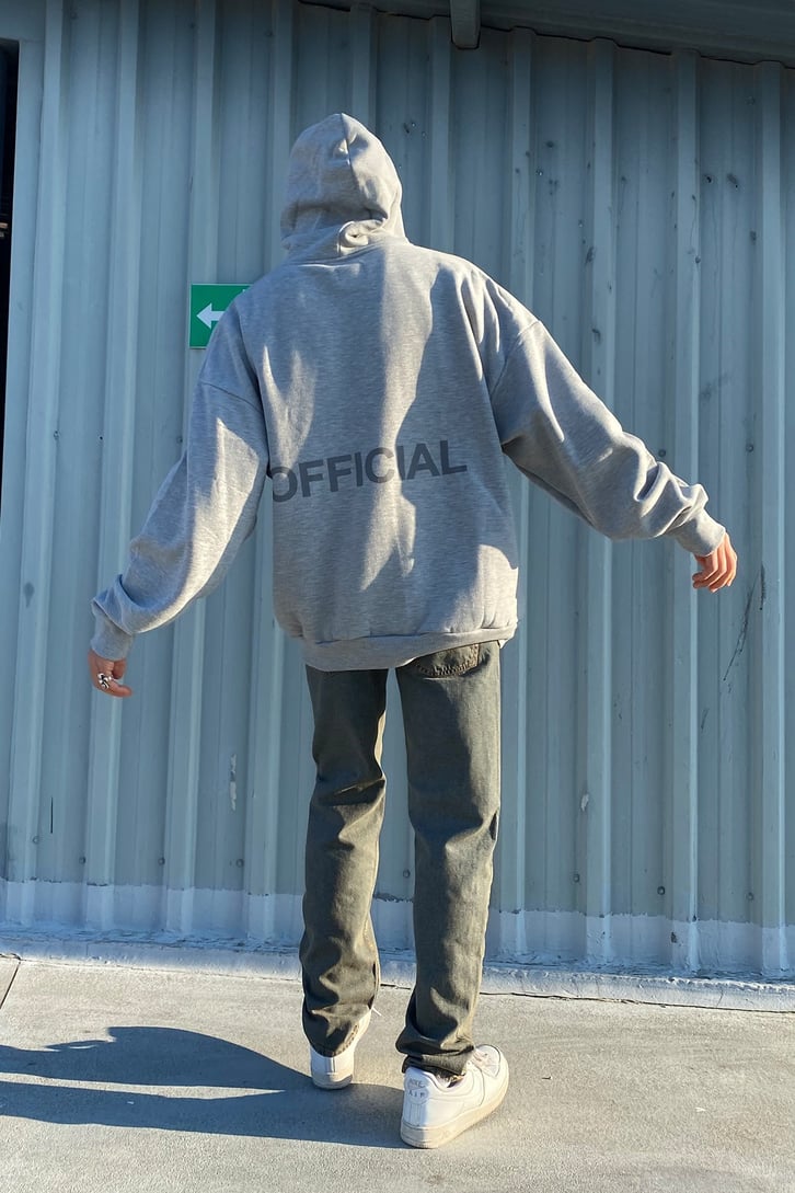 OFCL BASKILI FERMUARLI HOODIE